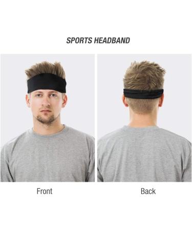 Shop Lattcure Sport Headband 3 Pack - Anti-Slip Perfect for Jogging Running Hiking Bicycle & Motorcycle - International Shipping Available - Buy Online on SooperMarket.com