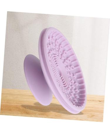 VOSAREA 3pcs Makeup Brush Cleaning Box | Foldable Cleaning Mat & Scrubber for Effortless Brush Care - Shop Internationally - Buy Online on SooperMarket.com