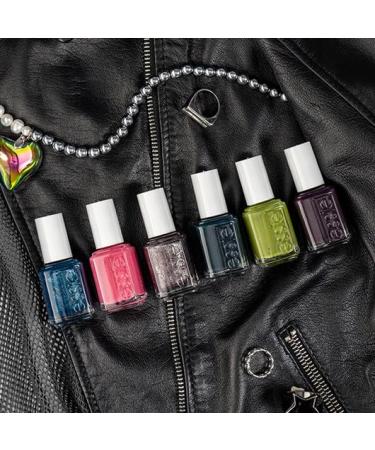 Buy Vegan Salon-Quality Black Nail Polish | Essie Fall 2024 - Studs & Spikes 0.46 fl oz - International Shipping Available - Buy Online on SooperMarket.com