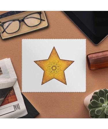 Buy 2 x Decorative Star Microfiber Glasses Cleaning Cloths | Perfect for Streak-Free Shine | International Shipping - Buy Online on SooperMarket.com