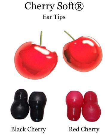 Cherry Soft Sealing Stethoscope Eartips - Comfortable & Durable Replacement Tips for Enhanced Sound Quality | International Shipping Available - Buy Online on SooperMarket.com