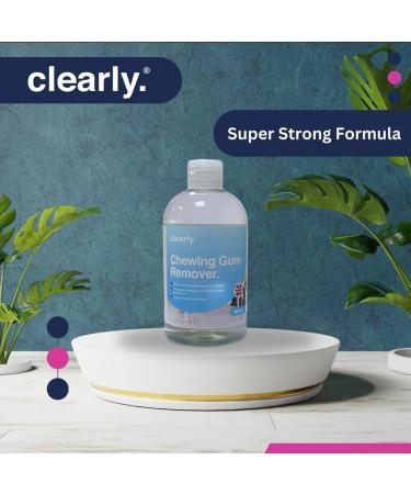 Clearly | 500ml Chewing Gum & Sticker Adhesive Remover Liquid - Super Strong Formula (2) - Buy Online on SooperMarket.com