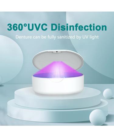 Portable Retainer Case with Drying Vent Holes and Clip for Invisalign - White - Buy Online on SooperMarket.com