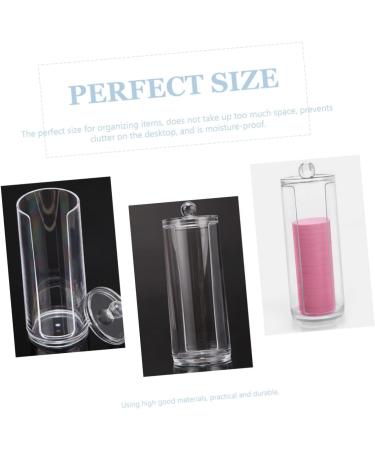Box Cosmetic Cotton Pad Holder & Swab Storage Rack Groove Design for Organized Beauty Essentials - Buy Online on SooperMarket.com