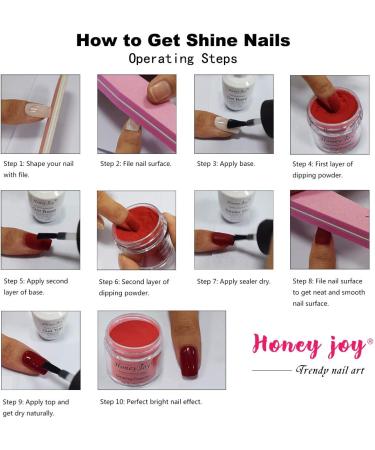 28g Colorful Dipping Powder for Summer Nails - No Lamp Cure, Natural Dry (No. 35) - Buy Online on SooperMarket.com