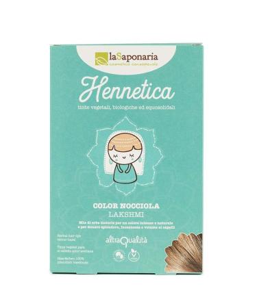 La Saponaria Hazelnut Dyed Hair Color Powder 100 g