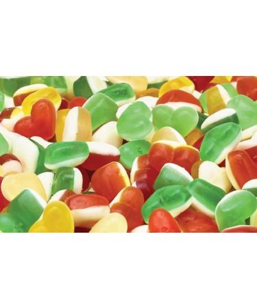 Sweetzone Fruity Love Hearts Sweet Tub Mixed-Fruit Halal Sweets Tub 350 pc 805 g Heart Sweets for Sweet Enthusiasts and Gummy Sweets Connoisseurs - Buy Online on SooperMarket.com