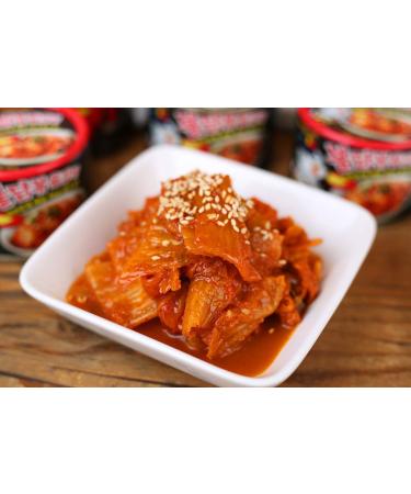 Samyang Bulldark Spicy Chicken Roasted Kimchi Can (3 pcs) - Authentic Korean Hot Spicy Canned Kimchi - Buy Online on SooperMarket.com