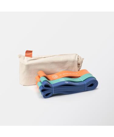 Gymondo |Flex Friends fitness straps |Peach Perfect Booty Bands |Intense bands - fitness bands set |Resistance tapes in various strengths Flex Friends - fitness straps