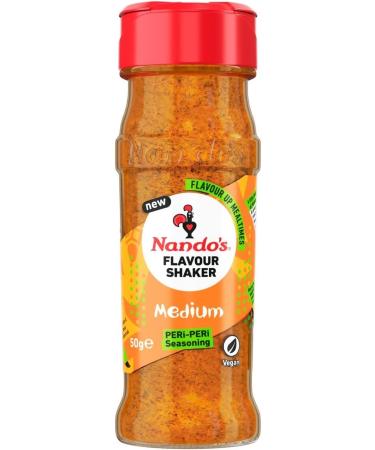 Nando's Flavour Shaker Garlic & Herb Medium Peri-Peri Seasoning 50g - Buy Online on SooperMarket.com