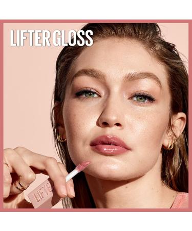 Maybelline Lifter Gloss Hydrating Lip Gloss with Hyaluronic Acid - Petal Warm Pink Neutral 0.18 oz - Buy Online on SooperMarket.com