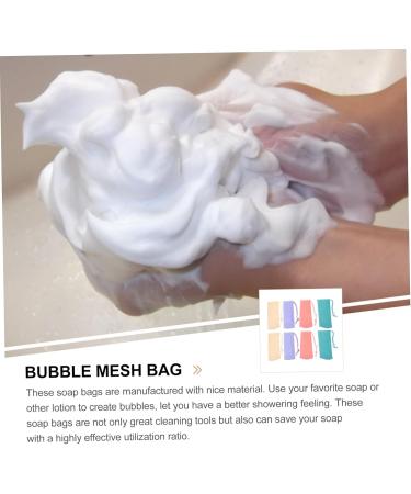 FOYTOKI 8pcs Soap Pouch for Shower Face Soap Holder Soap Sleeves for Soap Bars Bar Soap Bag Pe - Buy Online on SooperMarket.com