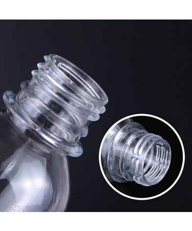 WUWEOT 40 Pack 3.4oz Clear Plastic Travel Bottles - Refillable Containers for Shampoo, Lotions, Creams - Screw Cover Cap - PET Storage Bottle Set - Buy Online on SooperMarket.com