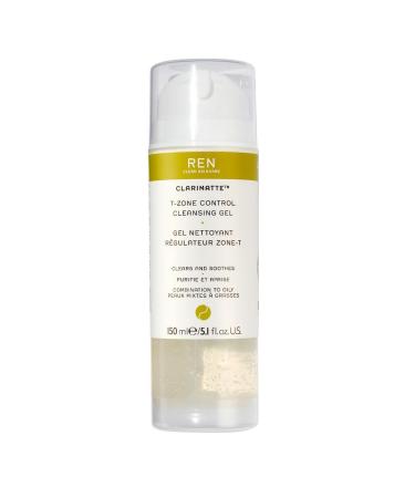 Ren Clarimatte T-Zone Control Cleansing Gel 150ml