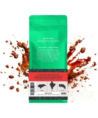 Coffee Ground for Cafetiere 227g Bag Dolce Vita Blend Ground Coffee Chocolate Nuts & Fruits Notes 100% Arabica & Robusta Dark Roast Fresh Coffee Single Origin (We Are Coffee Co) Ground Cafetiere 227 g (Pack of 1) - Buy Online on SooperMarket.com