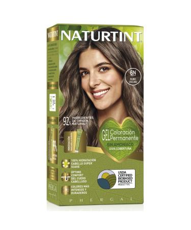 Natureint |Hair color oohne ammoniak |High proportion of natural ingredients6n.Dark blonde |170ml 6n.Dark blonde 170 ml (1 Pack)