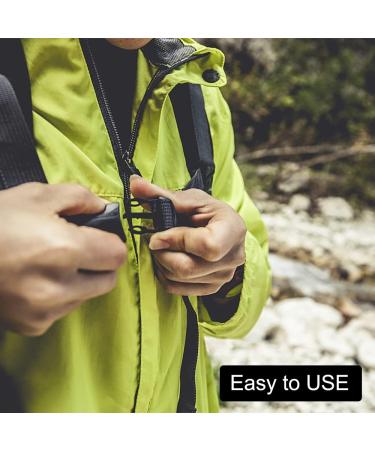 Adjustable Chest Strap Backpack - Quick Lock Belt for Climbing Jogging & Travel | 2 Pieces - Buy Online on SooperMarket.com