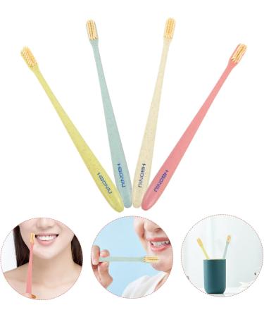 Beavorty 4-Piece Soft Toothbrush Set Gentle Teeth & Tongue Cleaning for a Healthier Smile | International Shipping - Buy Online on SooperMarket.com