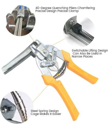 sunroot Type M Nail Ring Pliers Type M Nail Ring Pliers Type M Nail Ring Pliers Thickened for Manual Tying (M Nail +2400Clips) - Buy Online on SooperMarket.com