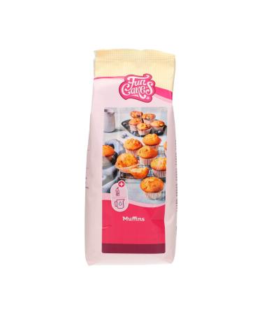 FunCakes Mix for Muffins Easily Bake Delicious Muffins Perfect American Style Muffins Suitable to Create Blueberry Muffins or Chocolate Chip Muffins Halal 1 kg