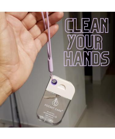 Pocket Care Organic Hand Sanitizer Spray 45ml - Travel Size Unscented | 100% Natural & Organic Hand Spray | Travel Essential - Buy Online on SooperMarket.com