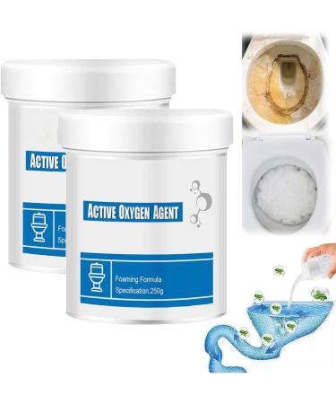 Toilet Cleaner Foam Toilet Cleaner 2023 Upgrade Toilet Cleaner Cleaner Foaming for Toilet Natural Toilet Cleaner Toilet Active Oxygen Agent Easy to Use (2Pcs)