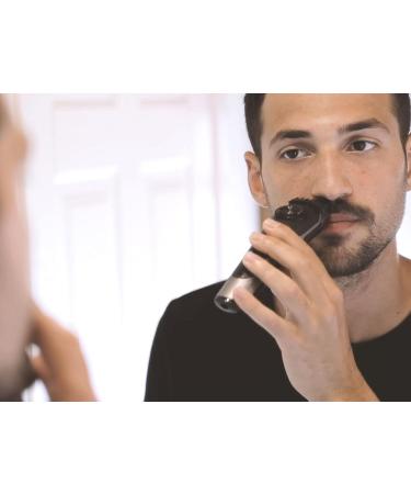 BEPER 40.332 Rechargeable Beard Shaper with Stainless Steel Blades - 20 Lengths, USB Charging - Black - Buy Online on SooperMarket.com
