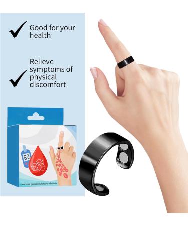 Shop Adjustable Lymphatic Drainage Ring - Portable Acupressure for Pain Relief & Blood Sugar Control | Therapeutic Health Tool for Office Use - Buy Online on SooperMarket.com