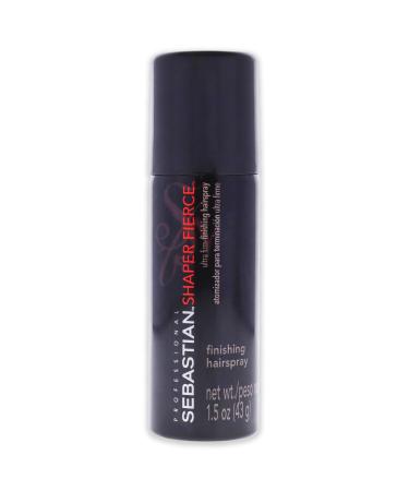 Sebastian Professional Shaper Fierce Ultra-Firm Finishing Hairspray For Medium to Heavy Textures Travel Size Mini Hairspray 1.5 oz