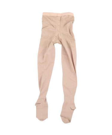 Elastic Compression Stockings Washable Skin Color Varicose Vein Pantyhose Polyurethane Soft for Blood Backflow