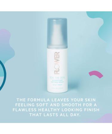 Flower Beauty Seal The Deal Setting Spray - Hydrating & Flawless Finish | 3.4fl oz - Cruelty-Free - Buy Online on SooperMarket.com