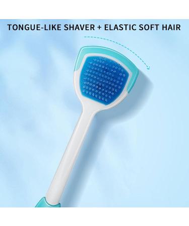 Virtcoy Natural Tongue Cleaning Gel - Ergonomic Brush Set for Bad Breath & Stain Removal | Organic Oral Care - Buy Online on SooperMarket.com