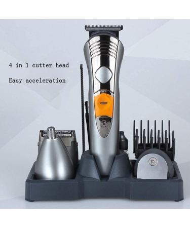 Professional Cordless Hair Clippers for Men | Hair Cutting Kit with 3 Guide Combs | Easy to Use & Maintain | Ideal for Barbers & Stylists - Buy Online on SooperMarket.com