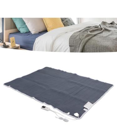 HEEPDD Electric Blanket - 4-Layer Heated Fleece Pad | Uniform Heating | EU Plug 220V | 1.5x1.2M for Cozy Comfort - Buy Online on SooperMarket.com