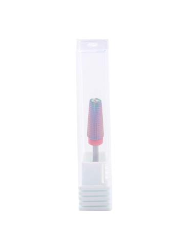 5 in 1 Carbide Nail Drill Bit for Acrylic/Gel Removal - Fine Multicolor - 3/32 Shank Efile Bit - Left/Right Handed - Two-Way Rotate - Buy Online on SooperMarket.com