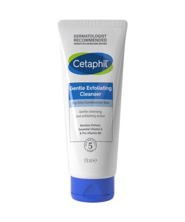Cetaphil Face Scrub 178ml Gentle Exfoliating Cleanser For Dry Oil & Combination Skin