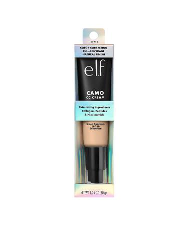 e.l.f. Camo CC Cream SPF 30 - Fair 120 N - 1.05 Oz | Full Coverage Foundation - Buy Online on SooperMarket.com