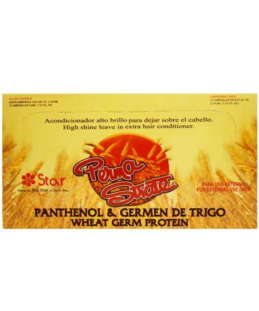 Star High Shine Leave in Extra Hair Conditioner Panthenol & Wheat Germ Protein 12 Amps