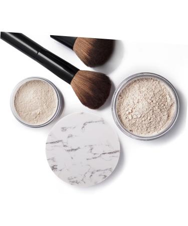 PLAFOPE 2pcs Storage Box Powder Compact Case Empty Cosmetic Pressed Refillllable Powder Case - Buy Online on SooperMarket.com