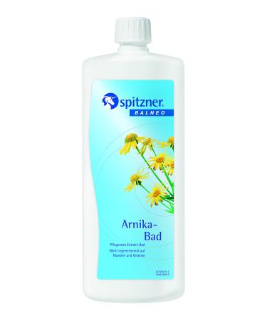 Spitzner Health Bath Arnica 1000 ml - Health-promoting bath additive with arnica extract |regenerating and soothing