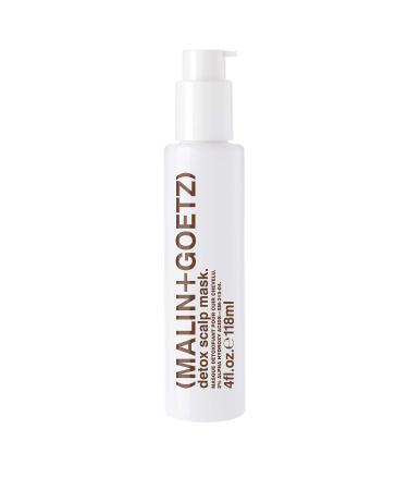 Malin + Goetz Scalp Mask- purifies & exfoliates scalp. Removes product build up  excess oil. For all skin types. For men & women  Cruelty-free  vegan 4 Fl oz