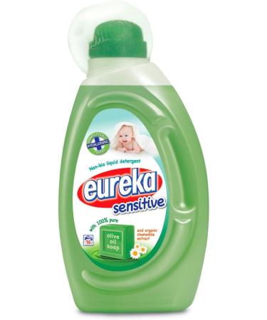 Eureka Sensitive Non Bio Liquid Detergent 1L with Olive Oil Soap & Chamomile - Pack of 1 - Buy Online on SooperMarket.com