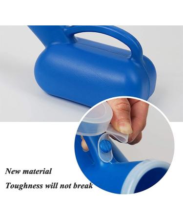 Male Urinal Bottle Camping Toilet Urine Bottle 1000ML Male Urinal Portable Mens Potty Pee Bottle Collector Travel Toilet - Buy Online on SooperMarket.com
