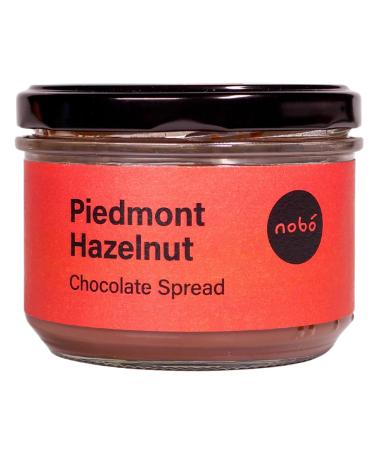 nob Hazelnut Chocolate Spread - Vegan Dairy Free Plant Based Refined Sugar Free Gluten Free - Chocolate Hazelnut Butter with Single Origin Cocoa Powder Piedmont Hazelnuts & Coconut Sugar 200g