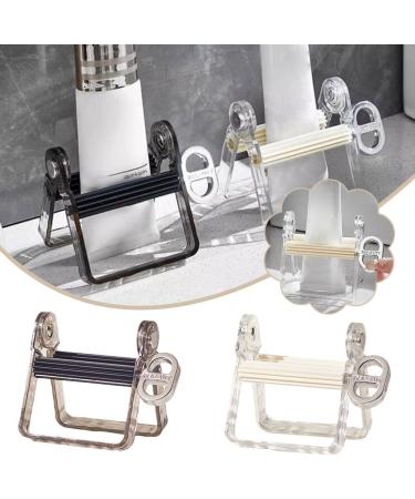 Manual Rotating Toothpaste Oil Paint Squeezer Multifun Toothpaste Tube Squeezer Tool Facial Cleanser Bathroom Squeezer Clip-on - Buy Online on SooperMarket.com