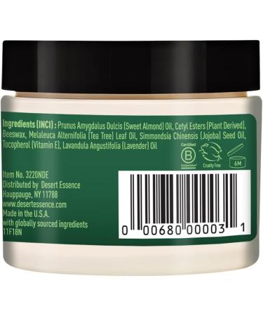 Desert Essence Tea Tree Skin Ointment - 1 Fl Oz | Jojoba & Lavender Oils | Vitamin E | Moisturizer for Dry Skin, Irritations, Cuticles - Buy Online on SooperMarket.com
