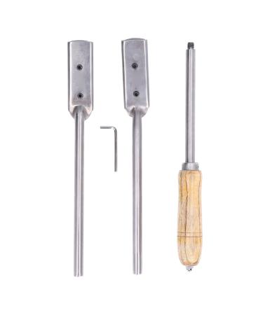4Pcs Veterinary Horse Dental Float Rasp High Flexibility Fine Polishing Smoother Surfaces Equine Dental Kit for Animal Farm