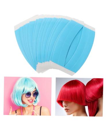minkissy 23 Sheets Double Sided Wig Film Double-sided Tape Lace Front Support Tape Wig Tape Toupee Tape Wig Adhesive Tape Hair Extension Tape Strips Tape Double Sided Scalp Paper Headband - Buy Online on SooperMarket.com