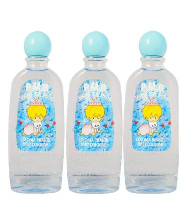Para Mi Bebe Splash Cologne Boys, 8.3 oz ( Pack of 3) Blue