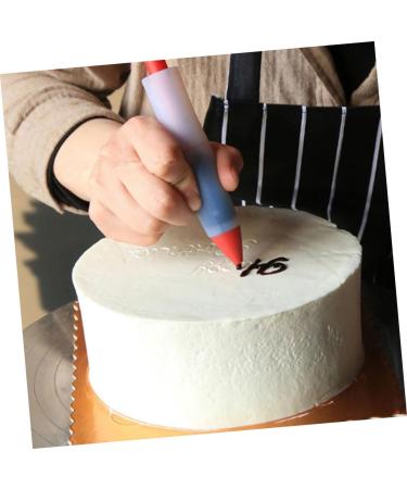 MAGICLULU 2 Sets Cojines Decorativos para Fondant Tools Ketchup Decorating Pens Jam Decorating Pens Cake Decorating Tools Silicone Decorating Pens Silica Gel Pastry Bags Food Grade - Buy Online on SooperMarket.com
